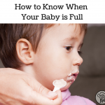 How do you know when your baby is full?