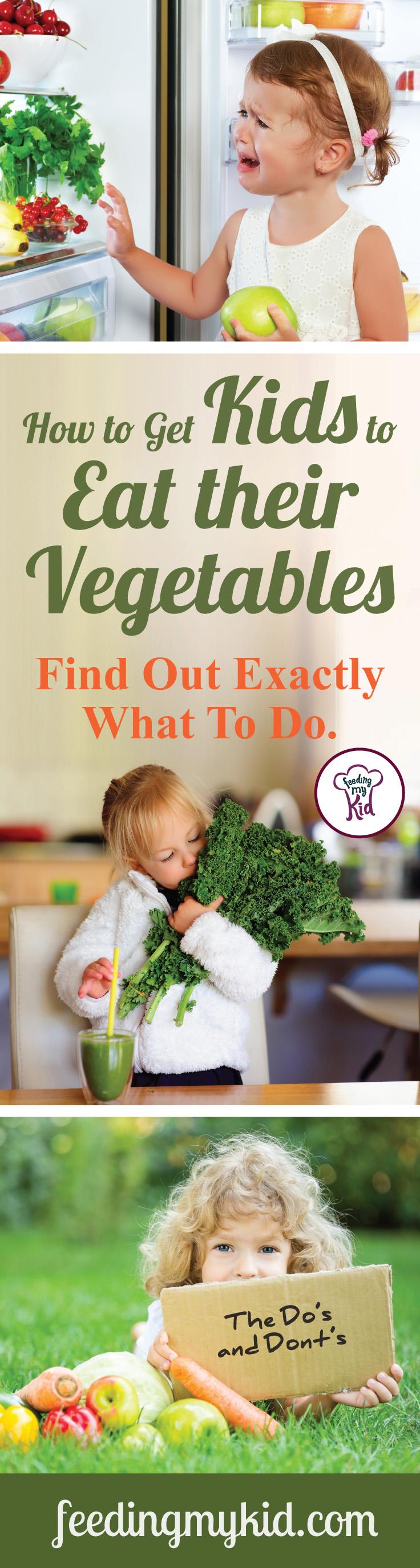 How to get your kids to eat their vegetables
