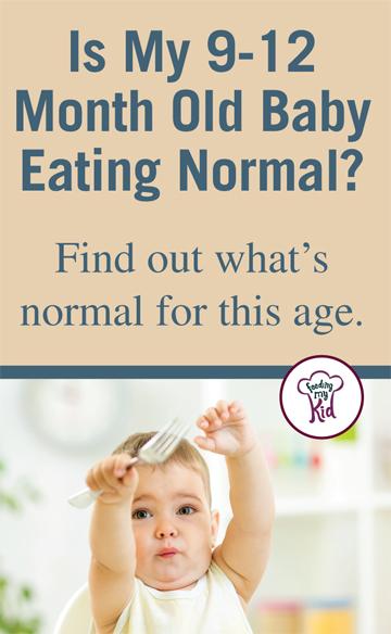 How much should my 9-month-old be eating?