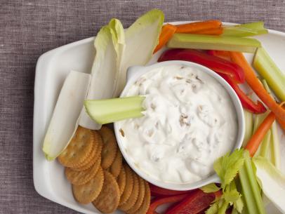 Homemade onion-dip