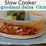 3 Ingredient Slow Cooker Salsa Chicken Recipe
