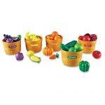Play Food-Learning Resources Farmers Market Color Sorting Set