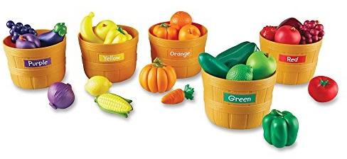 Buy Play Food-Farmers Market Color Sorting Set