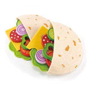 Play Food-Hape - Playfully Delicious - Pita Pocket - Play Set