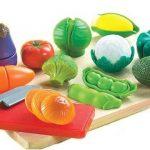 Play Food-Small World Toys Living – Peel ‘N’ Play 13 Pc. Playset