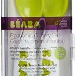 BEABA New 2nd Stage Soft Cutlery, Sorbet, 2 Count