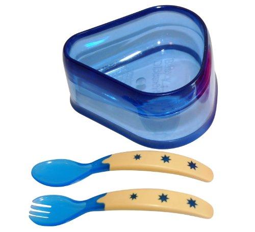 Feeding My Kid's Top Picks:Baby Dipper Feeding Set. Makes one handed feeding a breeze with this awesome triangle design!