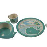 Feeding My Kid’s Top Picks: EcoBamboo Ware Kids Whale Bamboo Dinnerware Set. Perfect for little hands and a great plastic alternative!