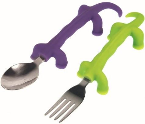Fred and Friends DINNERSAURS Fork and Spoon Set