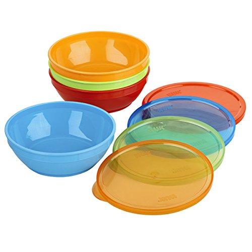 Feeding My Kids Top Picks: Gerber Graduates Bunch-a-Bowls, 8-Piece Set. Use this set to premake some baby food and store in the fridge!