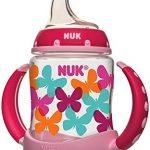 NUK Fashion Elephants and Butterflies Learner Cup in Girl Patterns