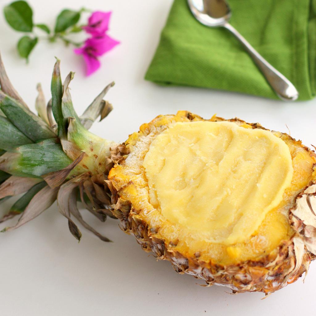 Fun Summer Foods for Kids-Pineapple Sorbet