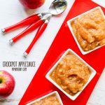 Slow Cooker Applesauce Recipe