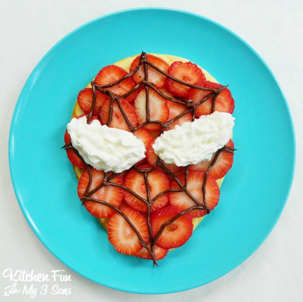 Spider Man Pancakes Recipe