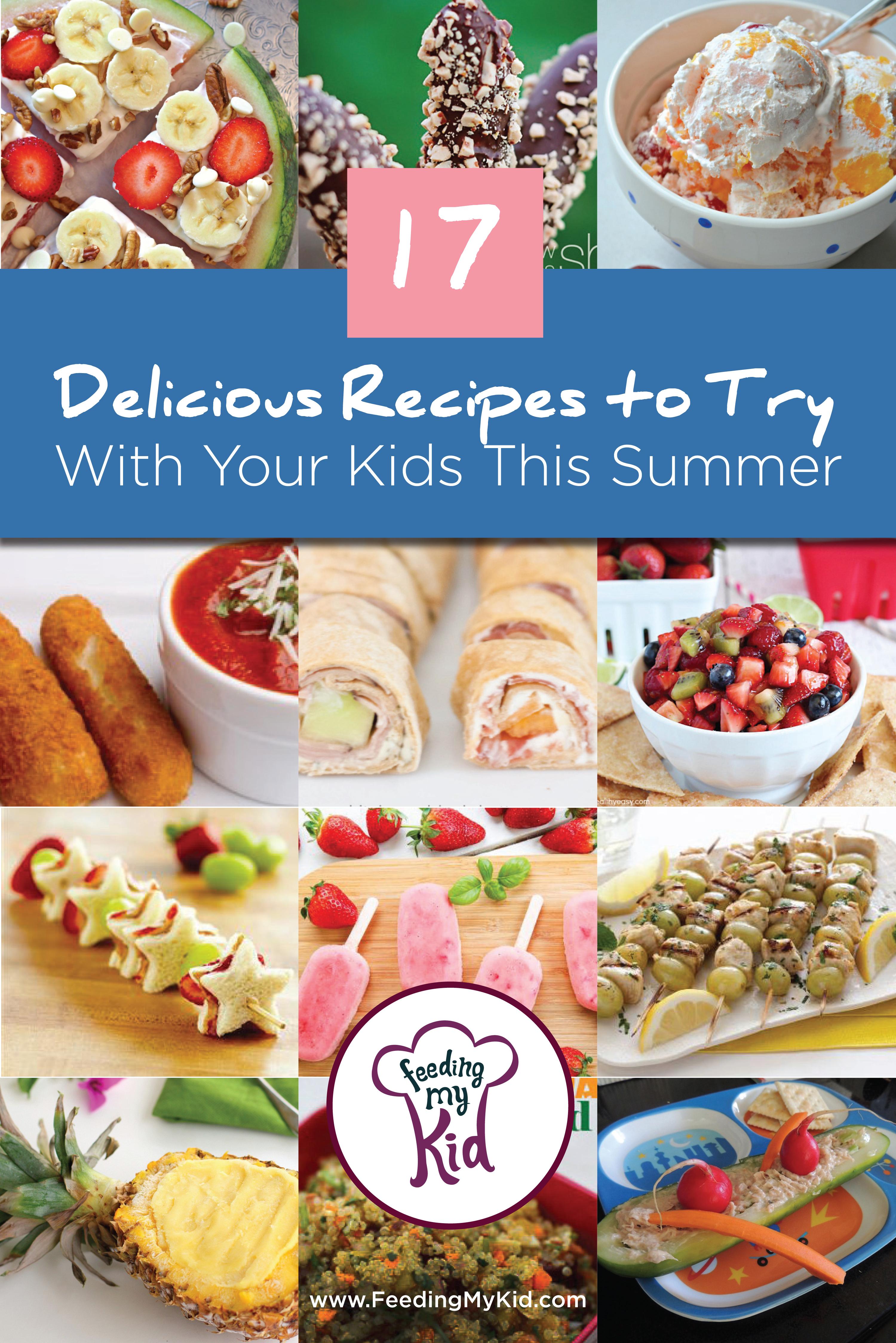 17 Delicious Recipes to Try With Your Kids This Summer
