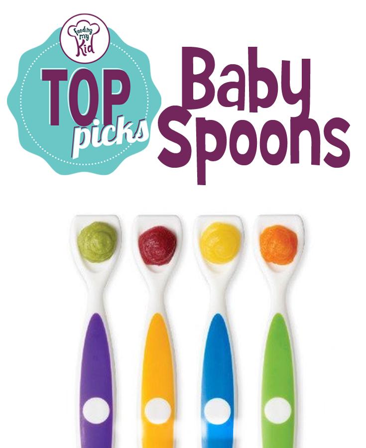 Feeding My Kid's Top Picks: Baby Spoons. Check out our top recommendations from first foods all the way through self eating!