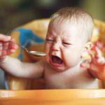Baby-Crying-While-Eating-Baby-Food