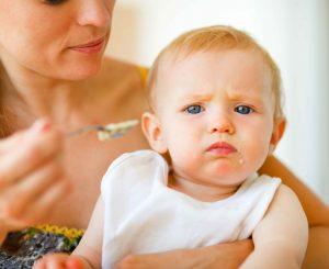 Baby-Eating-Baby-Food-Being-Fed