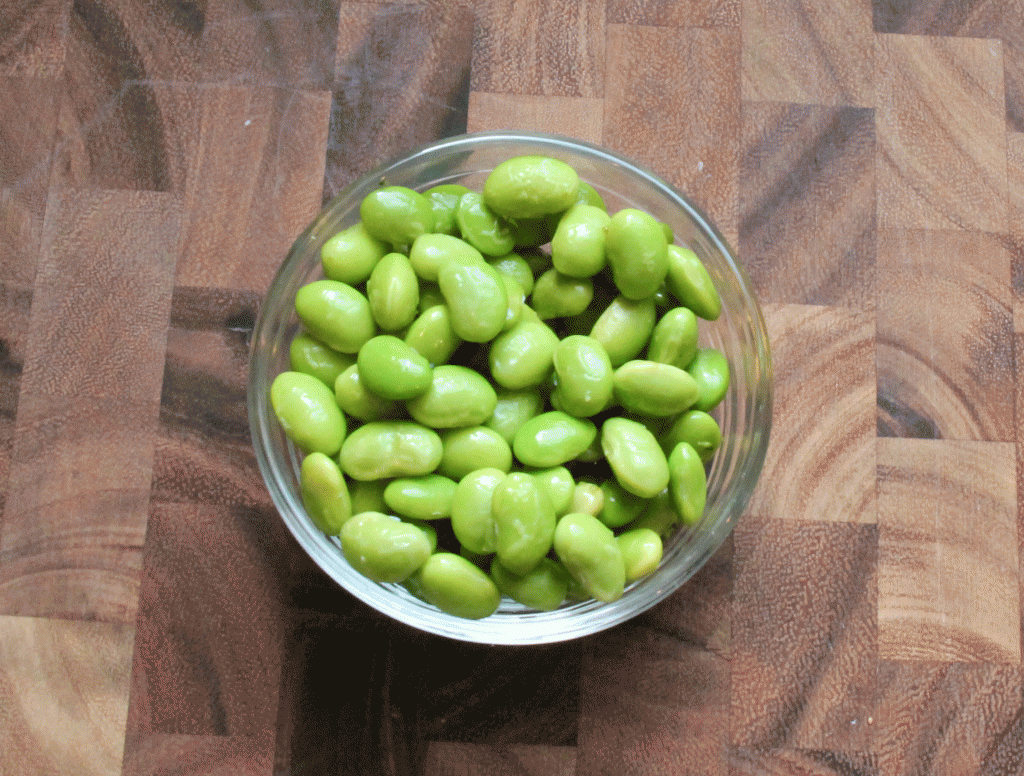 Toddler Finger Foods-Edamame 