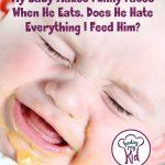Does your baby make a funny face when you feed him?