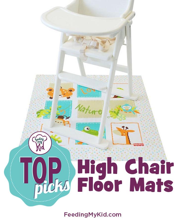 best under high chair mat