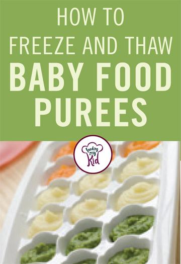 Freezing food doesn’t have to be hard. Learn how to freeze baby food in this helpful article. #freezingfood #freezingtips #FeedingMyKid