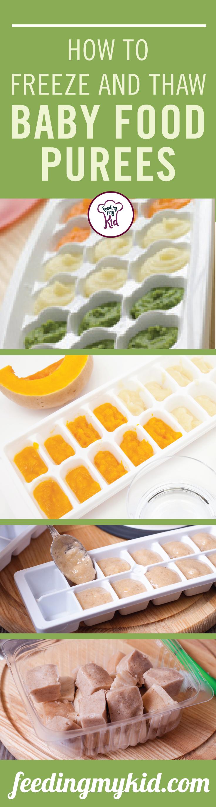 First Steps 4 Baby Weaning Food Gel Cubes Pots Congélateur Conteneur de stockage 