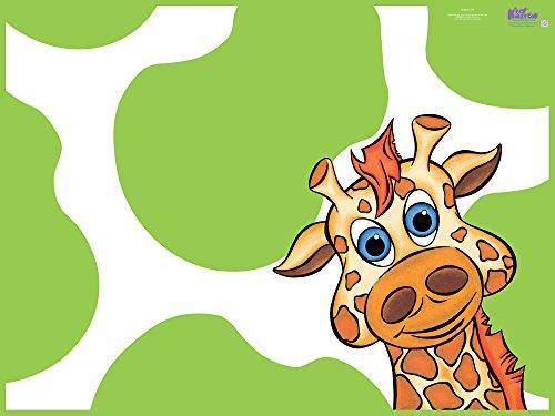 KidKusion High Chair Splat Mat. Super cute and can be used on linoleum, wood, stone, slate, tile and carpeted floors to prevent stains. Just wipe clean with soap and water. Folds away for storage