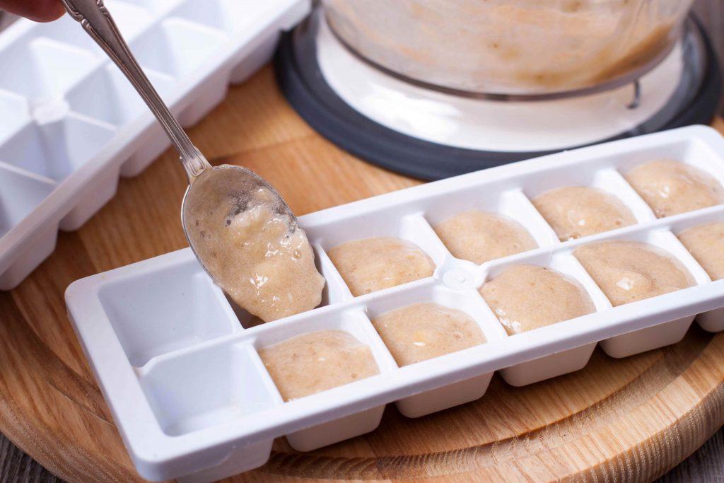 How to freeze baby food at home