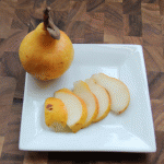 Toddler Finger Foods- Pear Slices