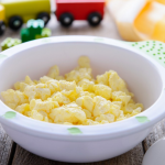 Scrambled Eggs are a great finger food for babies