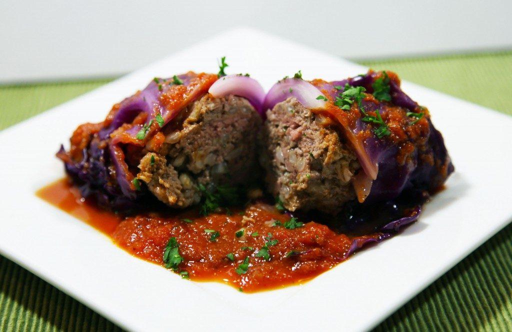 purple stuffed lamb