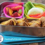 Back to School Lunch Ideas- Grilled Cheese and Veggie Dippers. A great way to make a basic grilled cheese sandwich more fun! Paired with a side of veggies this is a fully dippable lunch!