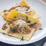 Butternut Squash And Swiss Chard Ravioli With Sage Brown Butter Sauce