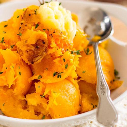 Roasted Butternut Squash With Smoked Paprika And Turmeric