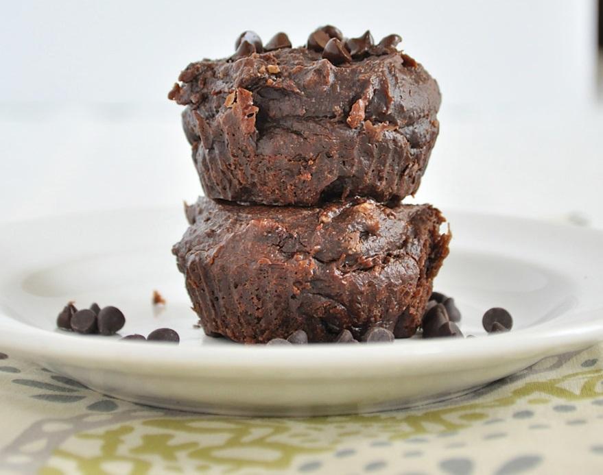 Flourless Chocolate Muffins
