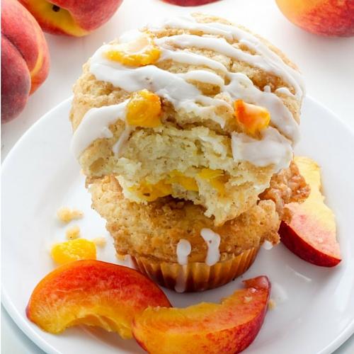 Peaches And Cream Muffins