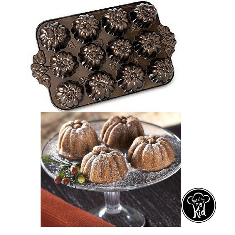 Pumpkin Patch Mini Bundt Pan. Check out our favorite baking pans and cookie cutters all shaped to help you celebrate Fall. Create tasty fall desserts using these Fall themed bakeware. 