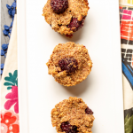 Almond Meal Blackberry Muffins