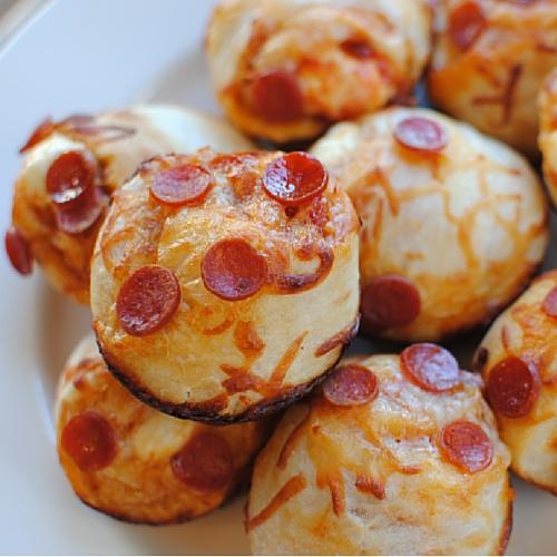 Stuffed Pizza Cupcakes