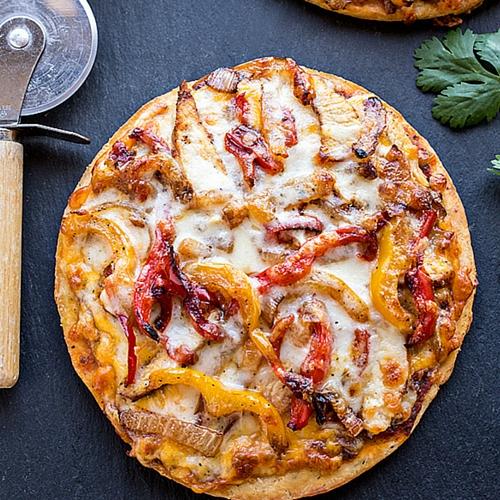 Pineapple Pulled Pork Pizza With Bacon, Jalapenos And Cilantro