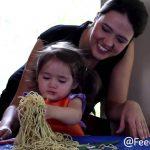 Help Your Kids With Food Textures Through Play [Sensory Play Spaghetti].  Is your child’s sensitivity to textures not allowing him or her to eat a larger variety of foods? Check out our video series on ways to help your child overcome his or her texture issues.