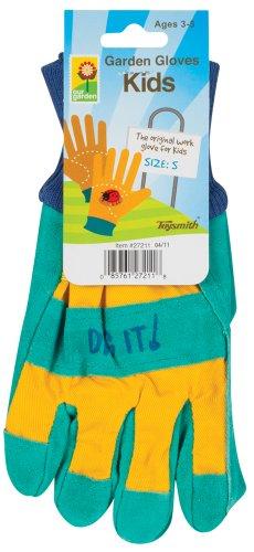 Toysmith Kids Garden Gloves, Assorted Colors, Small