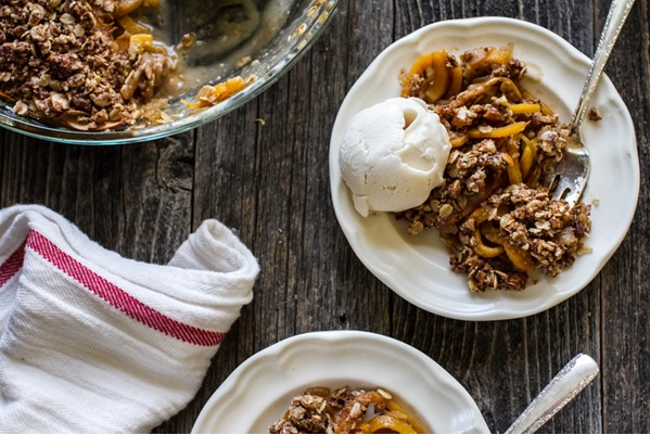 Butternut Squash, Apple and Pear Crisp