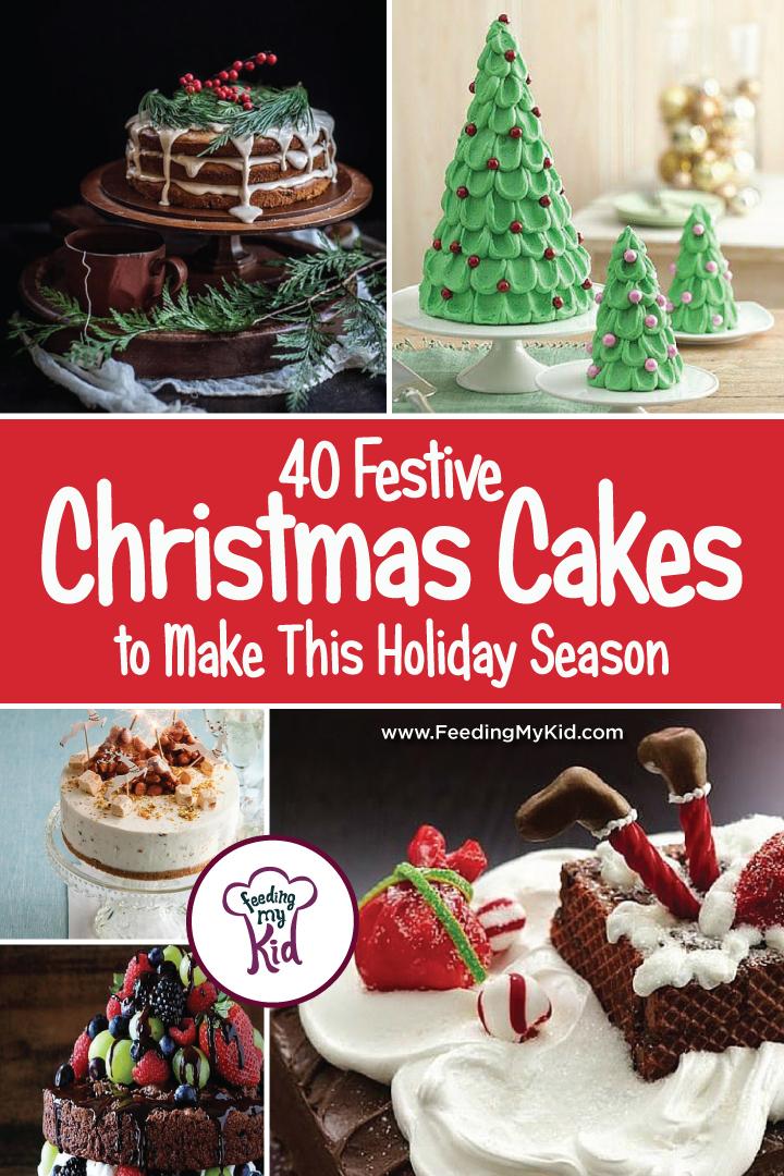 Christmas Cakes Perfect for Christmas Festivities!