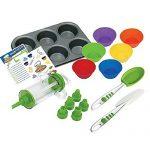 Curious Chef 16-Piece Cupcake And Decorating Kit