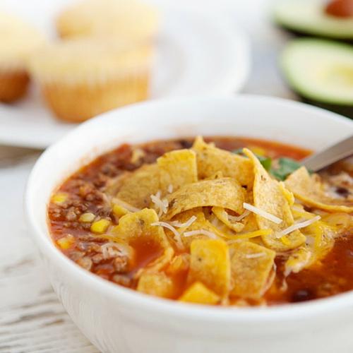 Quick And Easy Taco Soup