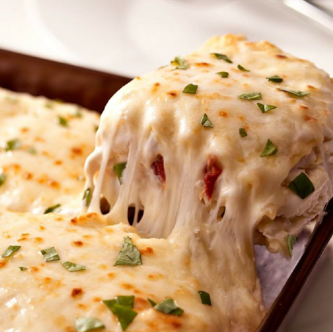 creamy white chicken lasagna