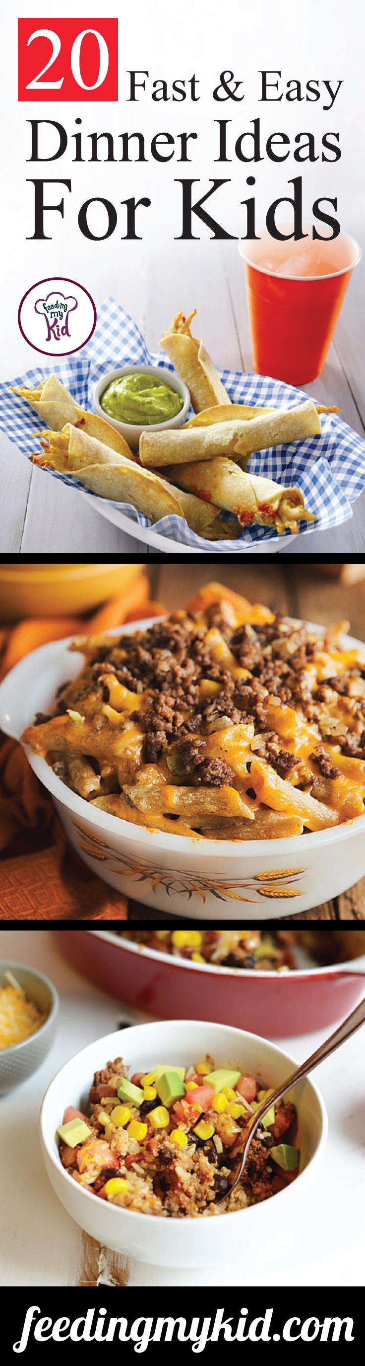 Easy Dinner Ideas For Kids To Make Taste Foody