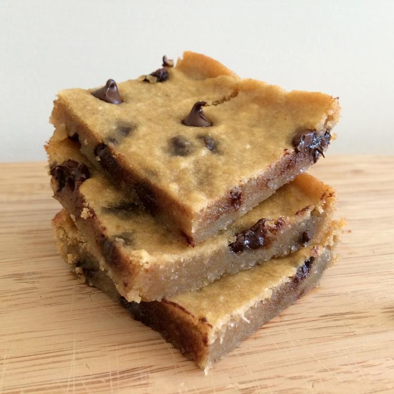 Annie Recipes- Chocolate Chip Cookie Dough Bars 2